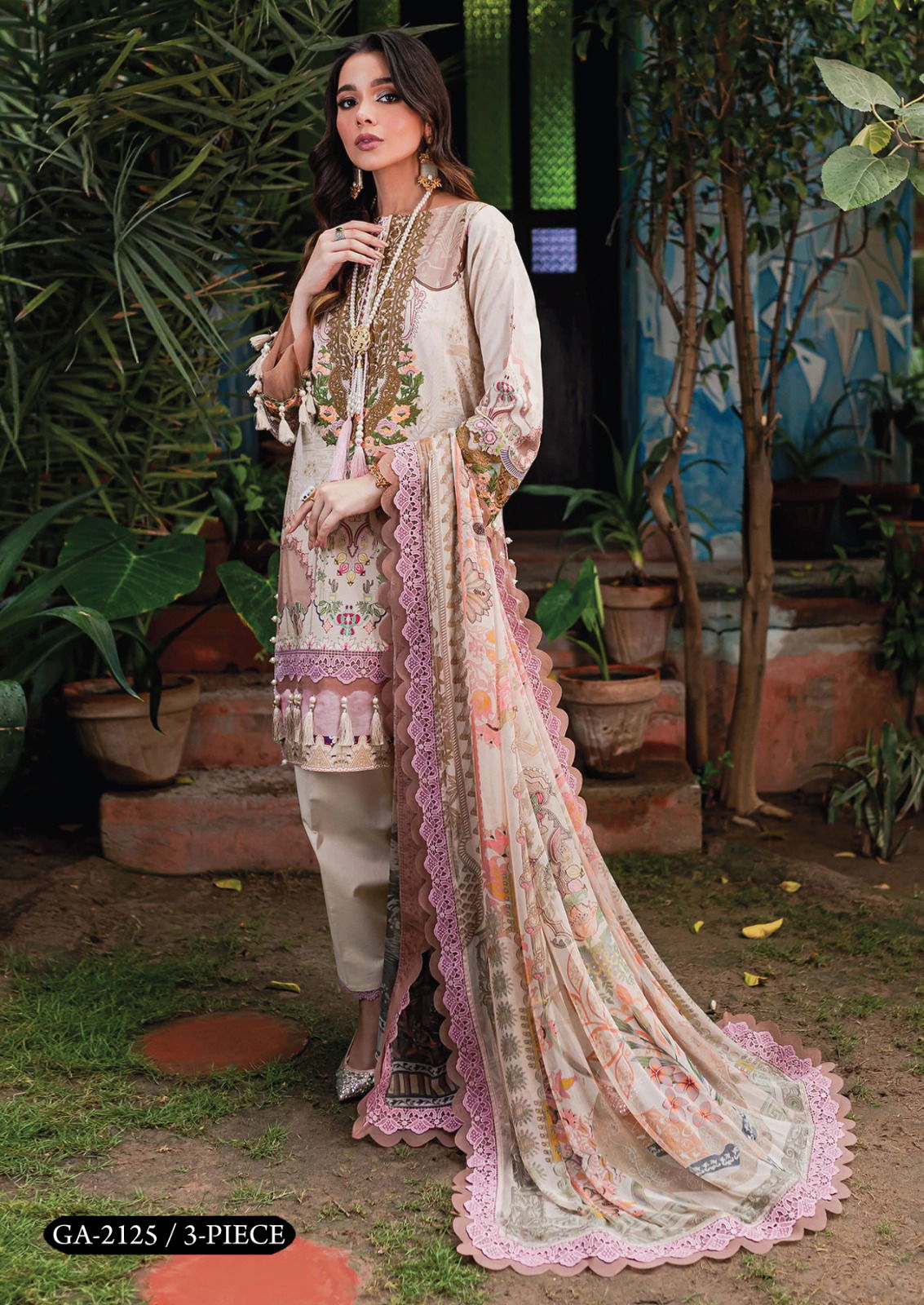 Gull A Ahmed Noorani Heavy Cotton Dress Material Collection
